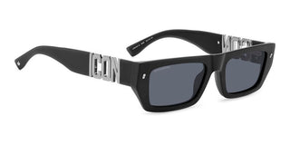 Dsquared2 ICON 0011/S men Black Squared Sunglasses