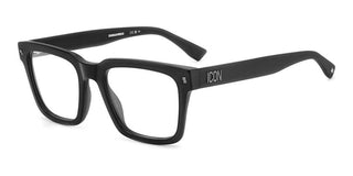Dsquared2 ICON 0013 men Black Squared Eyeglasses