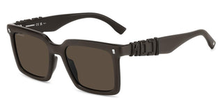 Dsquared2 ICON 0025/S men Brown Rectangle Sunglasses