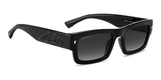 Dsquared2 ICON 0027/S men Black Rectangle Sunglasses