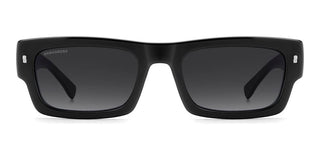 Dsquared2 ICON 0027/S men Black Rectangle Sunglasses