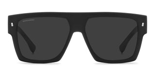 Dsquared2 Icon 0030/s Men Black Rectangle Sunglasses