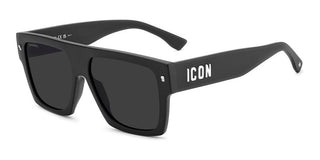 Dsquared2 Icon 0030/s Men Black Rectangle Sunglasses