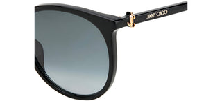 Jimmy Choo ILANA/F/SK women Black Geometric Sunglasses