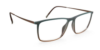 Silhouette ILLUSION LITE FULLRIM 2944 men Green Geometric Eyeglasses