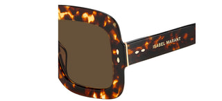 Isabel Marant IM 0074/G/S women Havana Geometric Sunglasses