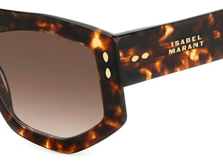 Isabel Marant IM 0154/S women Havana Geometric Sunglasses