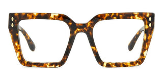 Isabel Marant Im 0175 Women Havana Geometric Eyeglasses