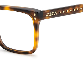 Isabel Marant Im 0244 Women Havana Squared Eyeglasses