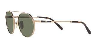 Ray-Ban JACK II TITATIUM RB 8265 unisex Gold Pilot Sunglasses