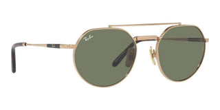 Ray-Ban JACK II TITATIUM RB 8265 unisex Gold Pilot Sunglasses