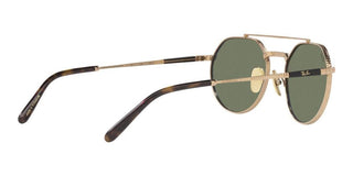 Ray-Ban JACK II TITATIUM RB 8265 unisex Gold Pilot Sunglasses