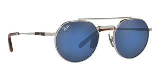 Ray-Ban JACK II TITATIUM RB 8265 unisex Silver Pilot Sunglasses