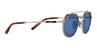 Ray-Ban JACK II TITATIUM RB 8265 unisex Silver Pilot Sunglasses