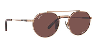 Ray-Ban JACK II TITATIUM RB 8265 unisex Gold Pilot Sunglasses
