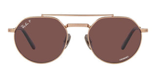 Ray-Ban JACK II TITATIUM RB 8265 unisex Gold Pilot Sunglasses