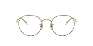 Ray-Ban JACK RX 6465 unisex Green Geometric Eyeglasses