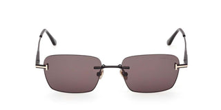 Tom Ford JAKE-02 FT1354 unisex Black Rectangle Sunglasses