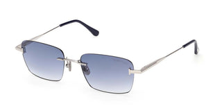 Tom Ford JAKE-02 FT1354 unisex Silver Rectangle Sunglasses