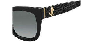 Jimmy Choo JAN/S women Black Squared Sunglasses
