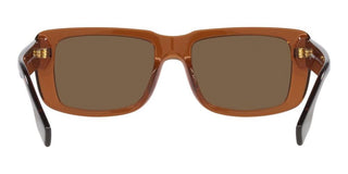 Burberry JARVIS BE 4376U men Brown Geometric Sunglasses