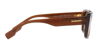 Burberry JARVIS BE 4376U men Brown Geometric Sunglasses