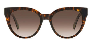 Kate Spade JAVANA/G/S women Havana Butterfly Sunglasses