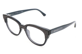 Jimmy Choo Jc177 Women Grey Geometric Eyeglasses