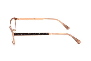 Jimmy Choo JC203 women Rose gold Geometric Eyeglasses