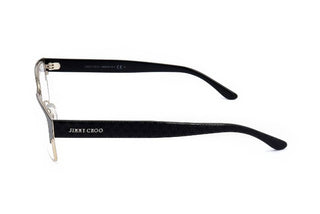 Jimmy Choo Jc206 Women Black Geometric Eyeglasses