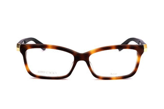 Jimmy Choo Jc225 Women Havana Squared Eyeglasses