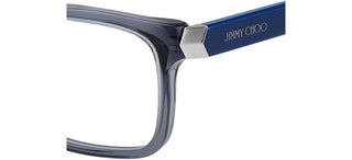 Jimmy Choo Jc225 Women Blue Squared Eyeglasses
