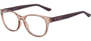 Jimmy Choo JC241 women Pink Geometric Eyeglasses