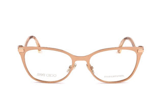 Jimmy Choo JC256 women Rose gold Geometric Eyeglasses