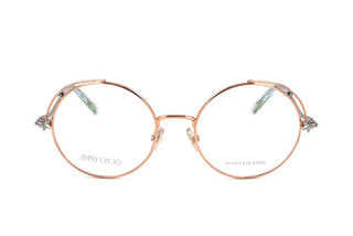 Jimmy Choo JC261 women Rose gold Round Eyeglasses