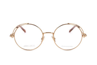 Jimmy Choo JC261 women Gold Round Eyeglasses