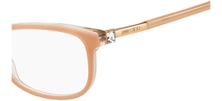 Jimmy Choo JC273 women Pink Geometric Eyeglasses