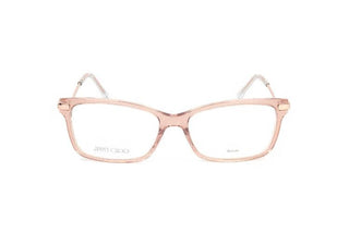 Jimmy Choo Jc279 Women Pink Geometric Eyeglasses
