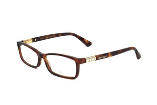 Jimmy Choo JC283 women Havana Geometric Eyeglasses