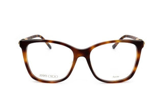 Jimmy Choo JC294/G women Havana Geometric Eyeglasses