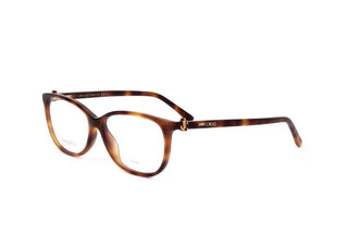 Jimmy Choo Jc308 Women Havana Squared Eyeglasses