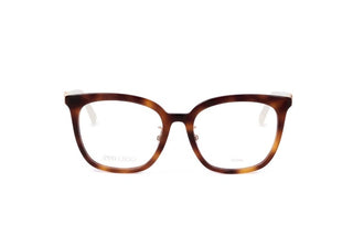 Jimmy Choo JC310/G women Havana Squared Eyeglasses