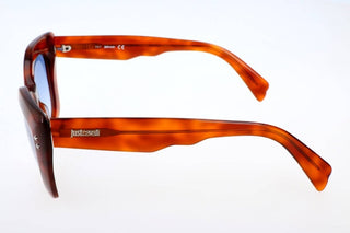 Just Cavalli Jc820s Women Havana Butterfly Sunglasses