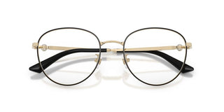 Jimmy Choo Jc 2013hd Women Gold Round Eyeglasses