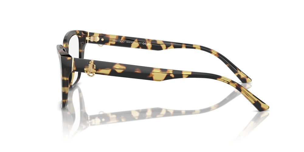 【メーカー直送】 Eyeglasses JC3008 Choo Jimmy 5004 Havana Yellow 靴