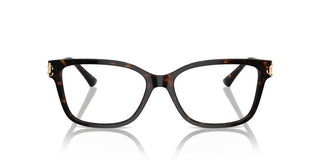 Jimmy Choo Jc 3012 Women Havana Squared Eyeglasses