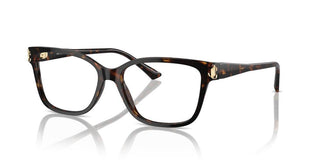 Jimmy Choo Jc 3012 Women Havana Squared Eyeglasses