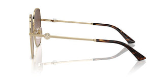 Jimmy Choo Jc 4008hd Women Gold Geometric Sunglasses