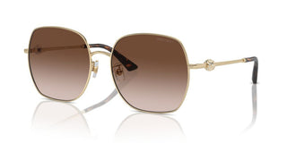 Jimmy Choo Jc 4008hd Women Gold Geometric Sunglasses