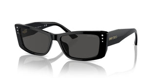 Jimmy Choo Jc 5002bu Women Black Rectangle Sunglasses